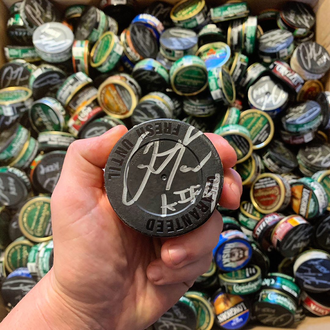 Outlaw Signed Dip Can