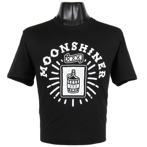 OUT60008 - Outlaw MOONSHINER Black T Shirt