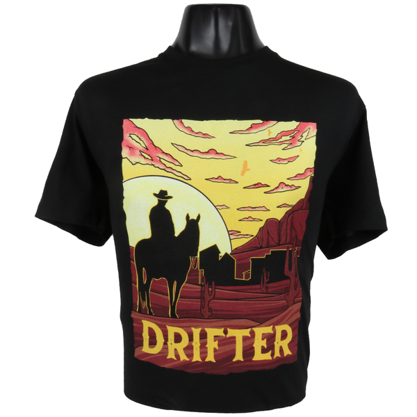 OUT60013 - Outlaw DRIFTER Black T Shirt