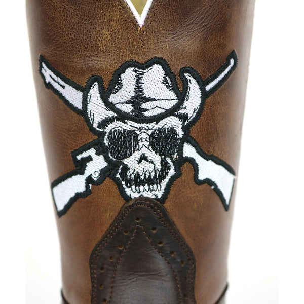OUT8004 - Outlaw Logo Western Boot