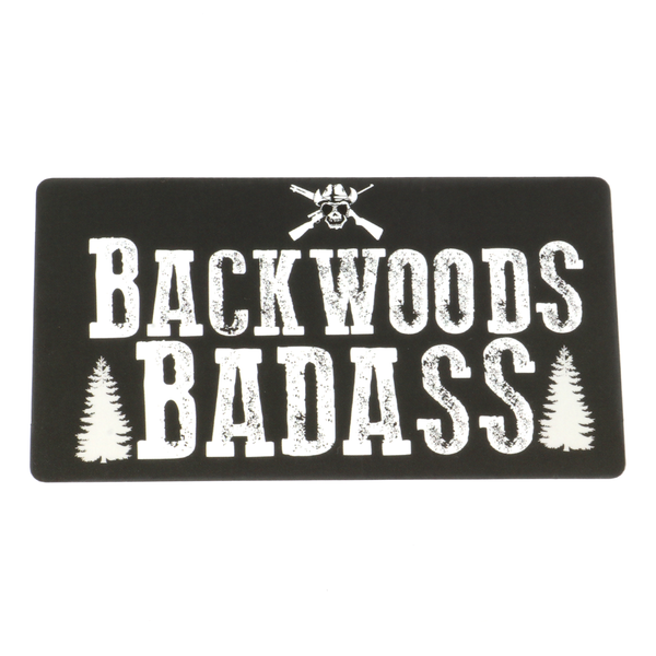 OUTST2 - BACKWOODS BADASS Sticker