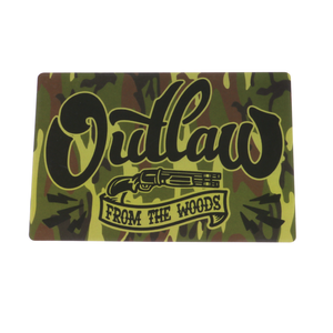 OUTST3 - Outlaw FROM THE WOODS Camo Sticker