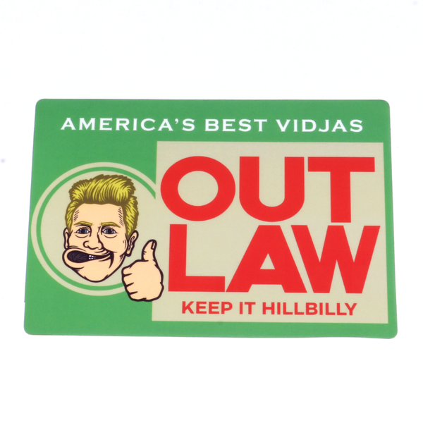 OUTST4 - Outlaw BEST VIDJAS Sticker